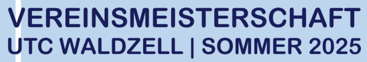 Ergebnisse Vereinsmeisterschaft 2025